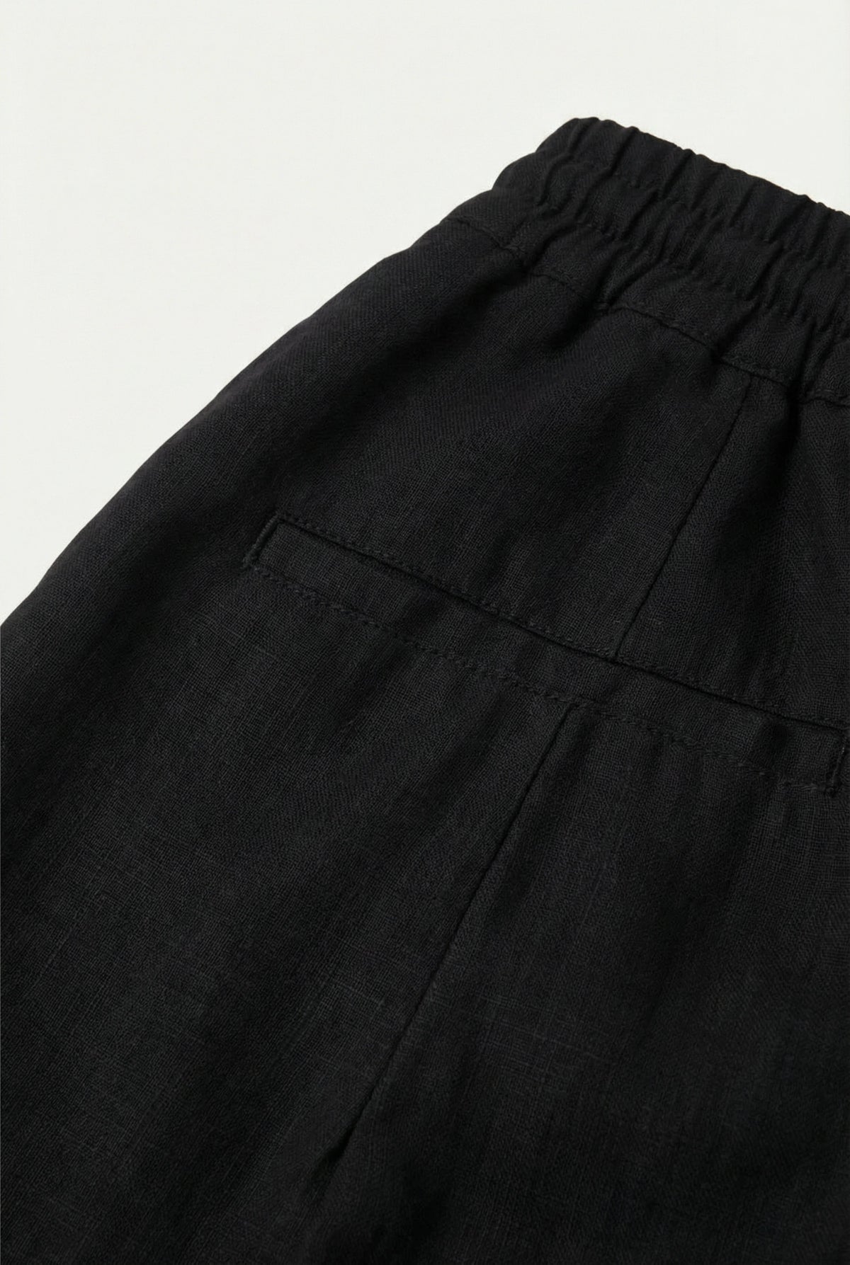 Cavalién Linen Short Black