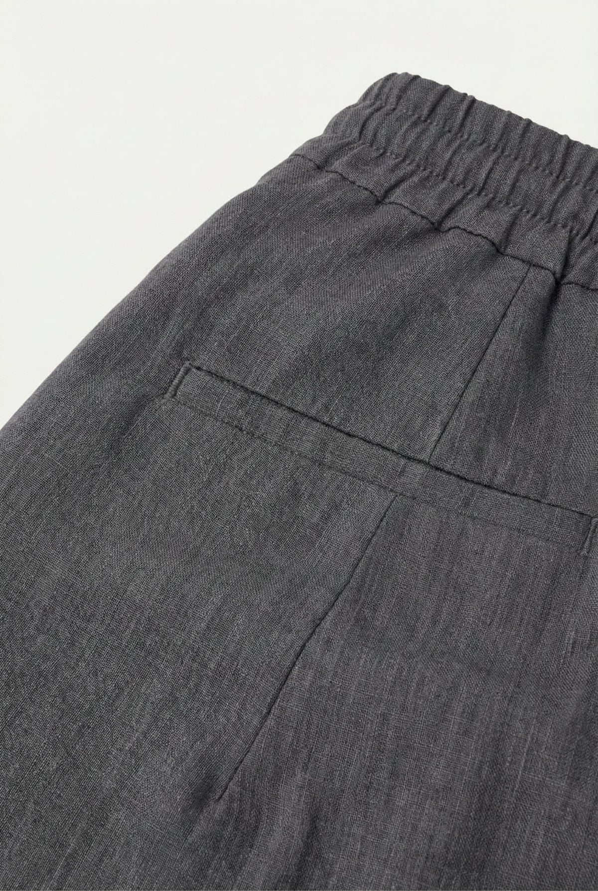 Cavalién Linen Short Grey