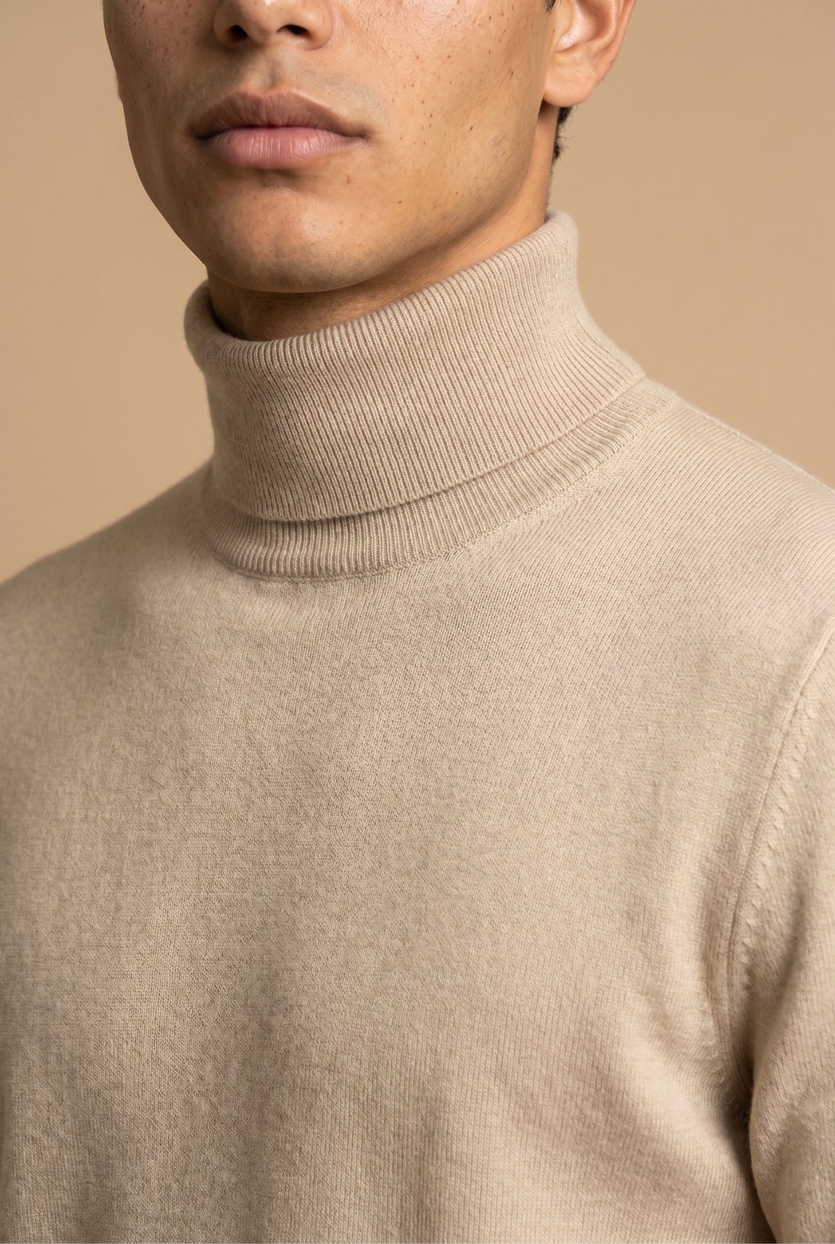 Cavalién Extrafine Rollneck Sand