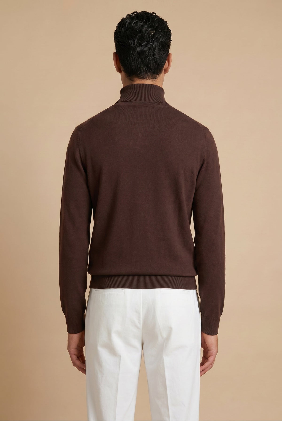 Cavalién Extrafine Rollneck Dark Brown