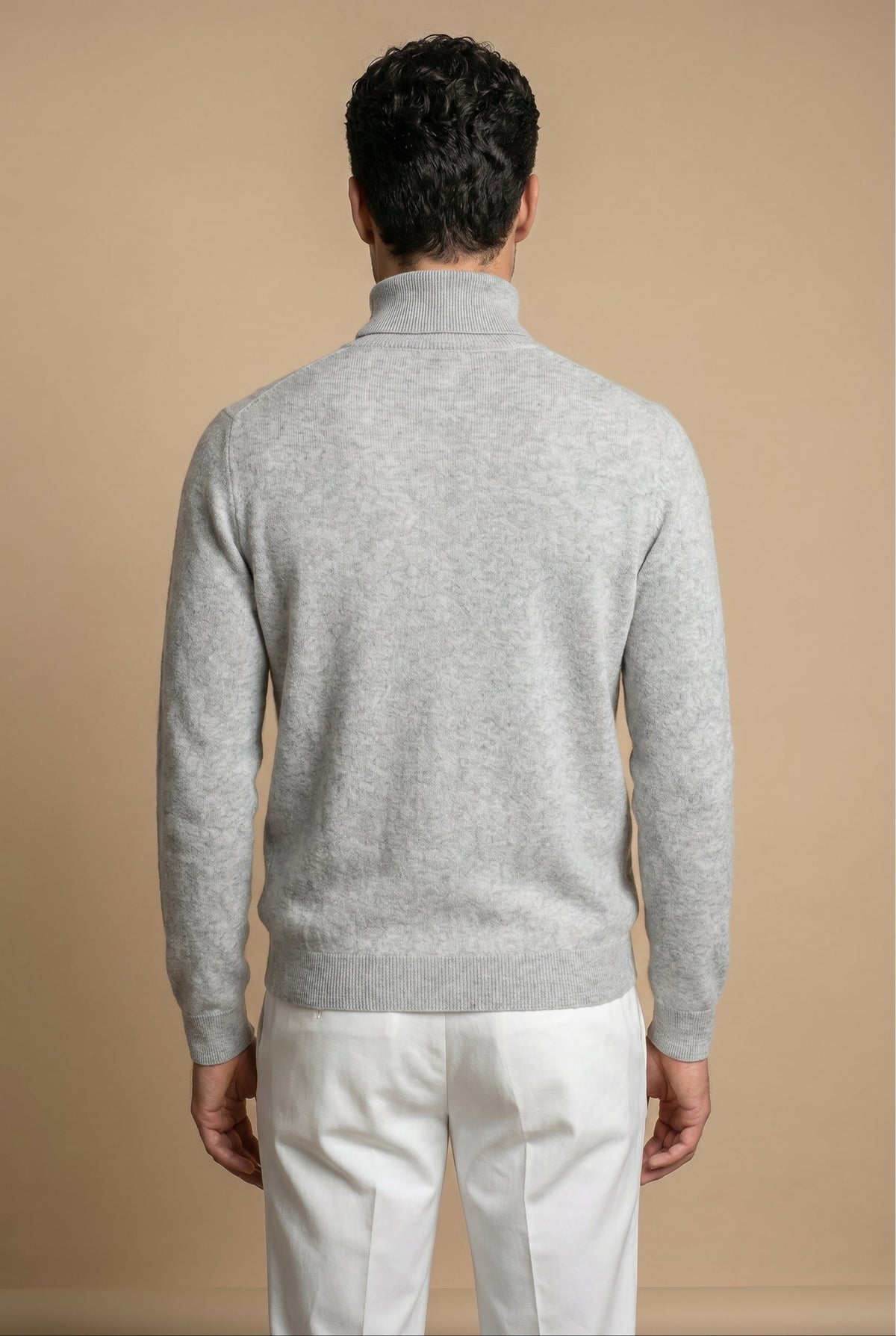 Cavalién Extrafine Rollneck Grey Marl