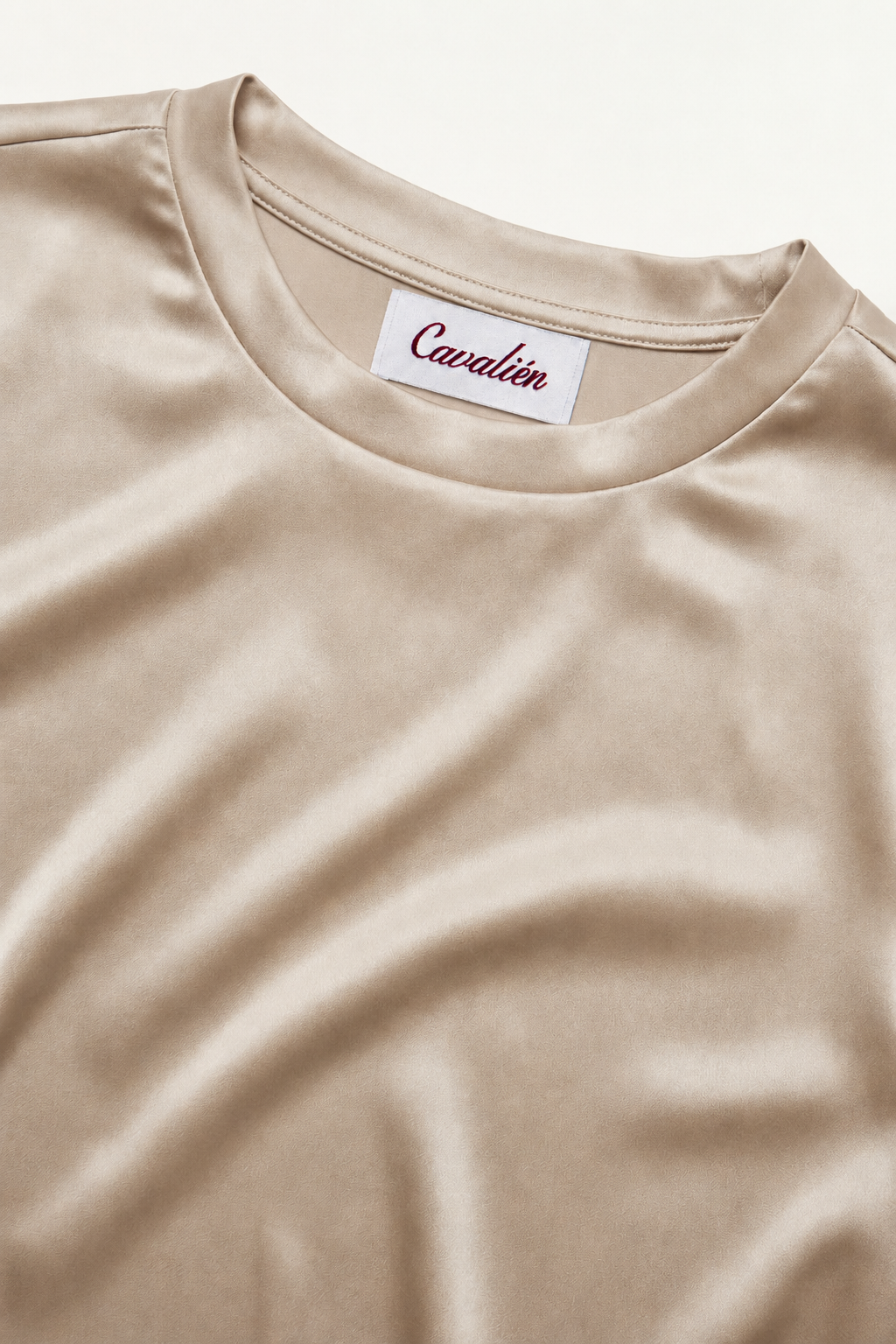 Cavalién Long Sleeve Tee Beige