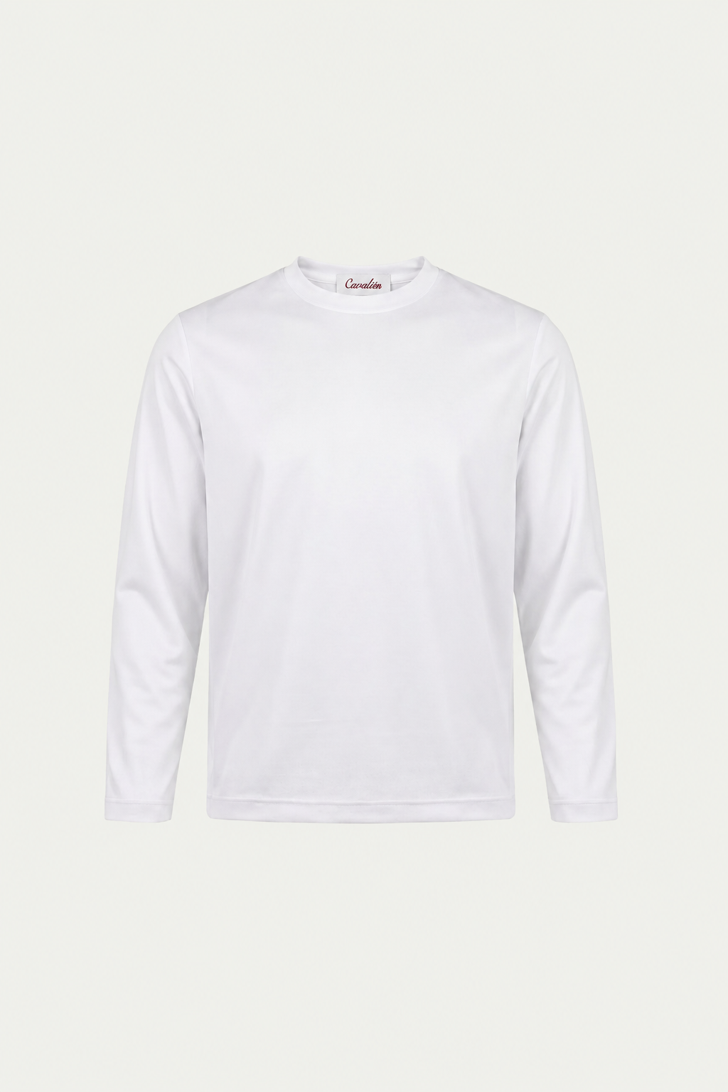 Cavalién Long Sleeve Tee White