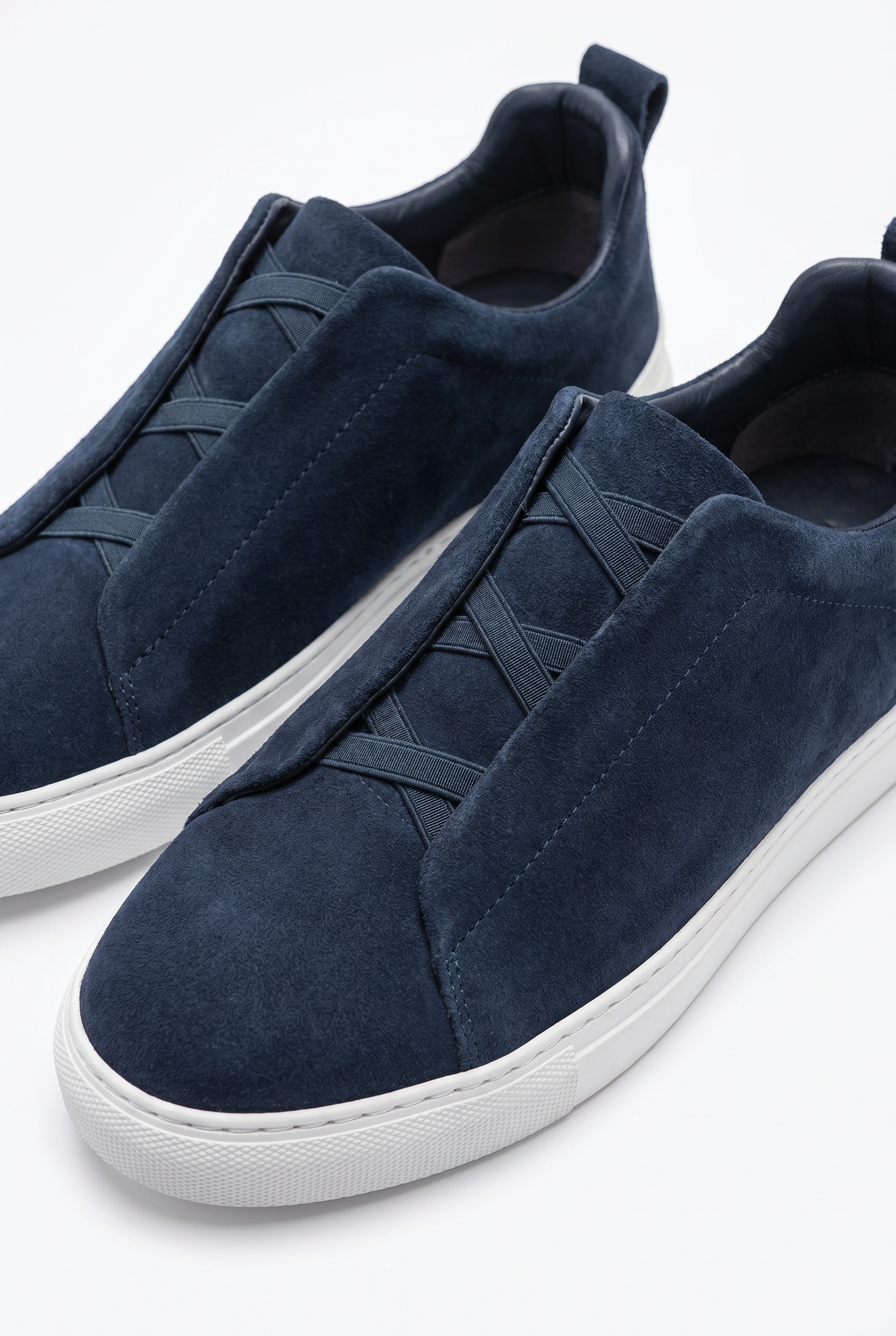 Monaco Suede Sneaker Navy