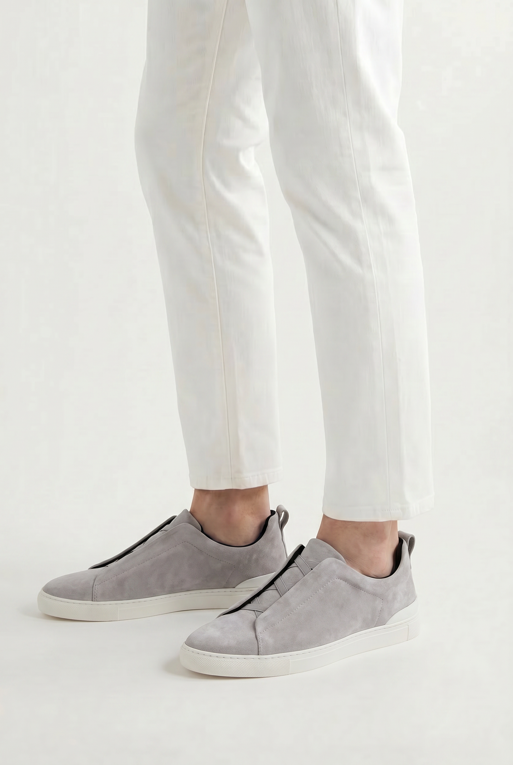 Monaco Suede Sneaker Grey