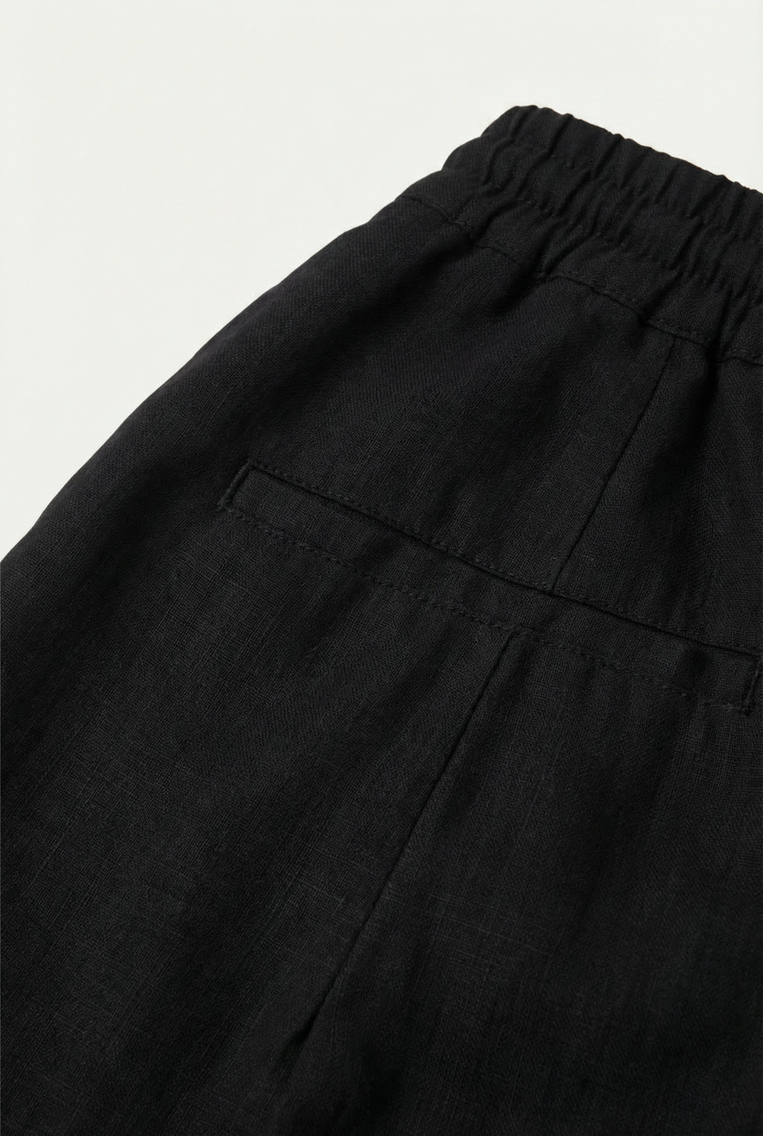Cavalién Linen Short Black