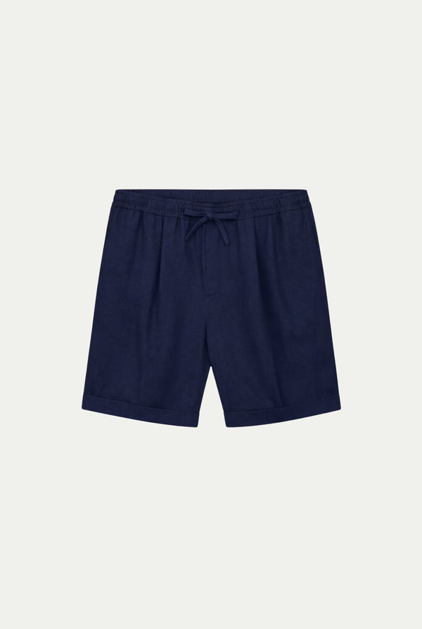 Cavalién Linen Short Navy