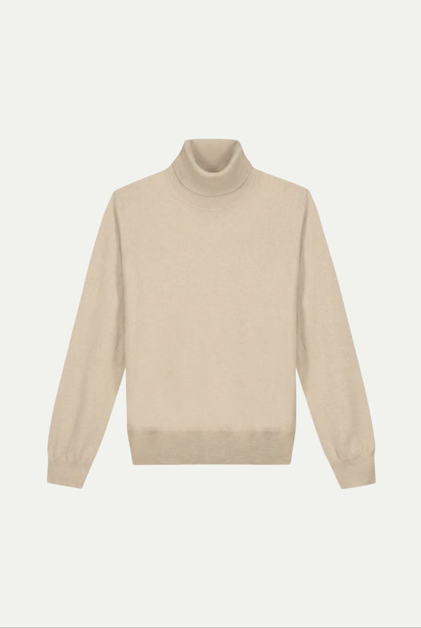 Cavalién Extrafine Rollneck Sand
