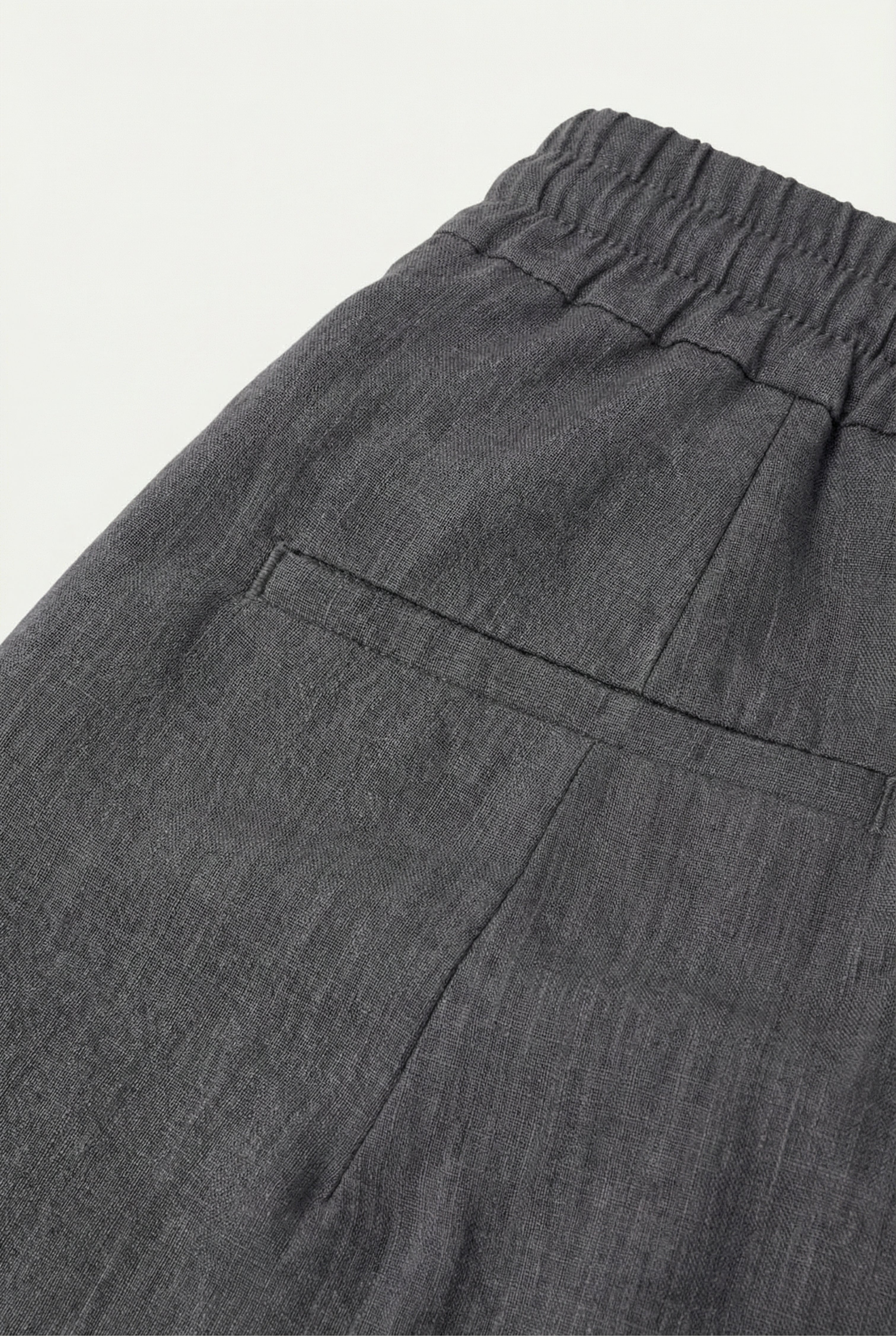Cavalién Linen Short Grey