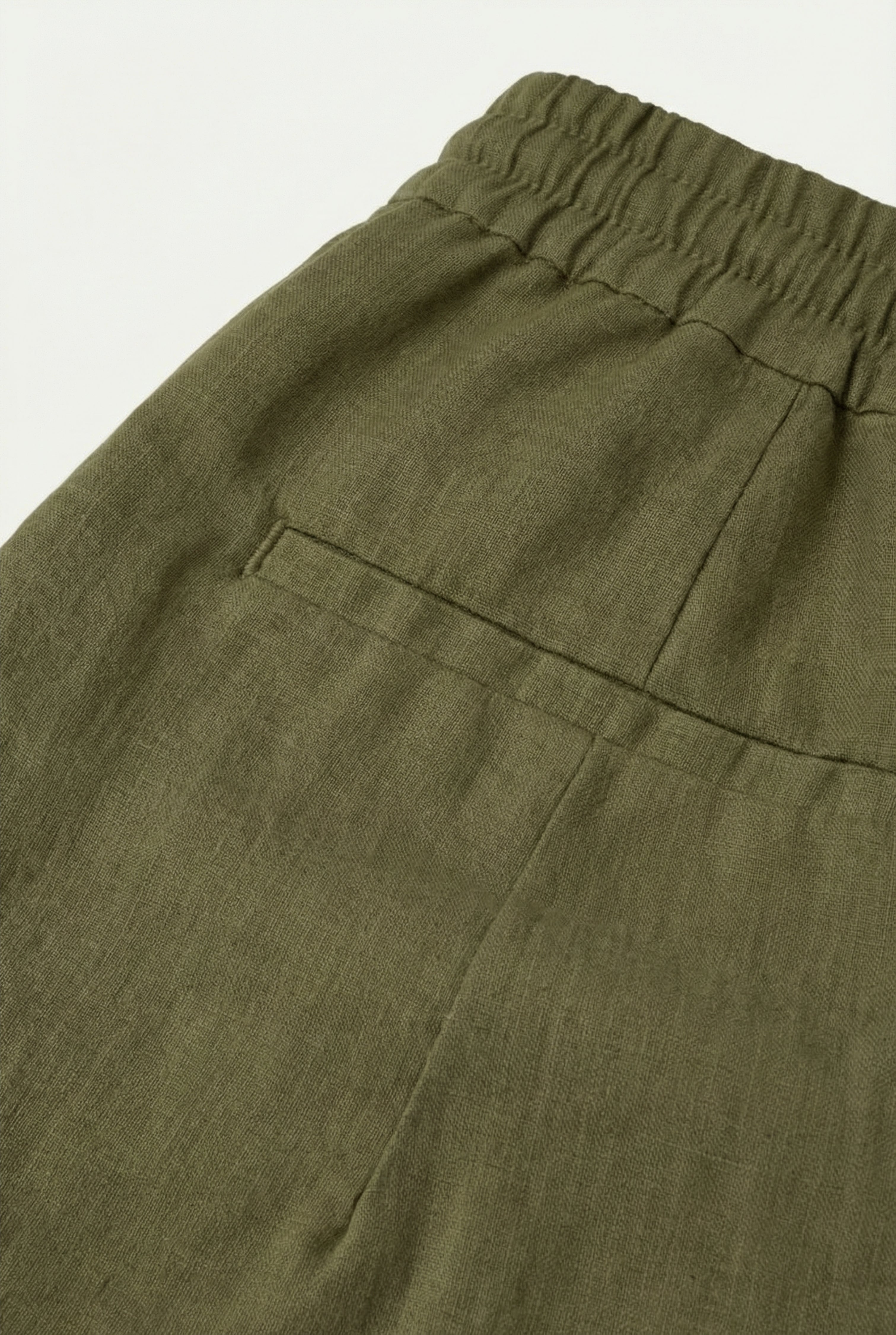 Cavalién Linen Short Olive