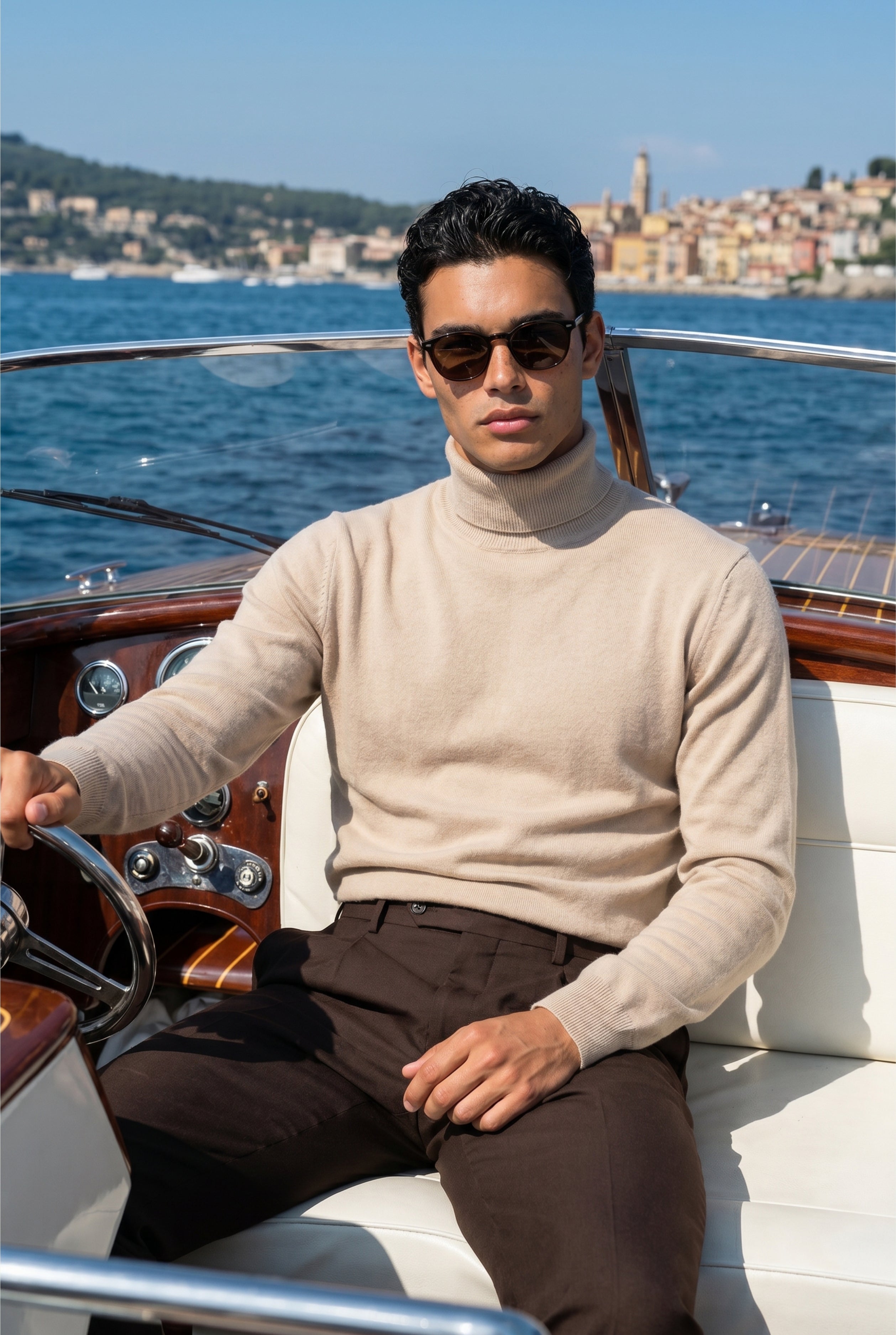 Cavalién Extrafine Rollneck Sand