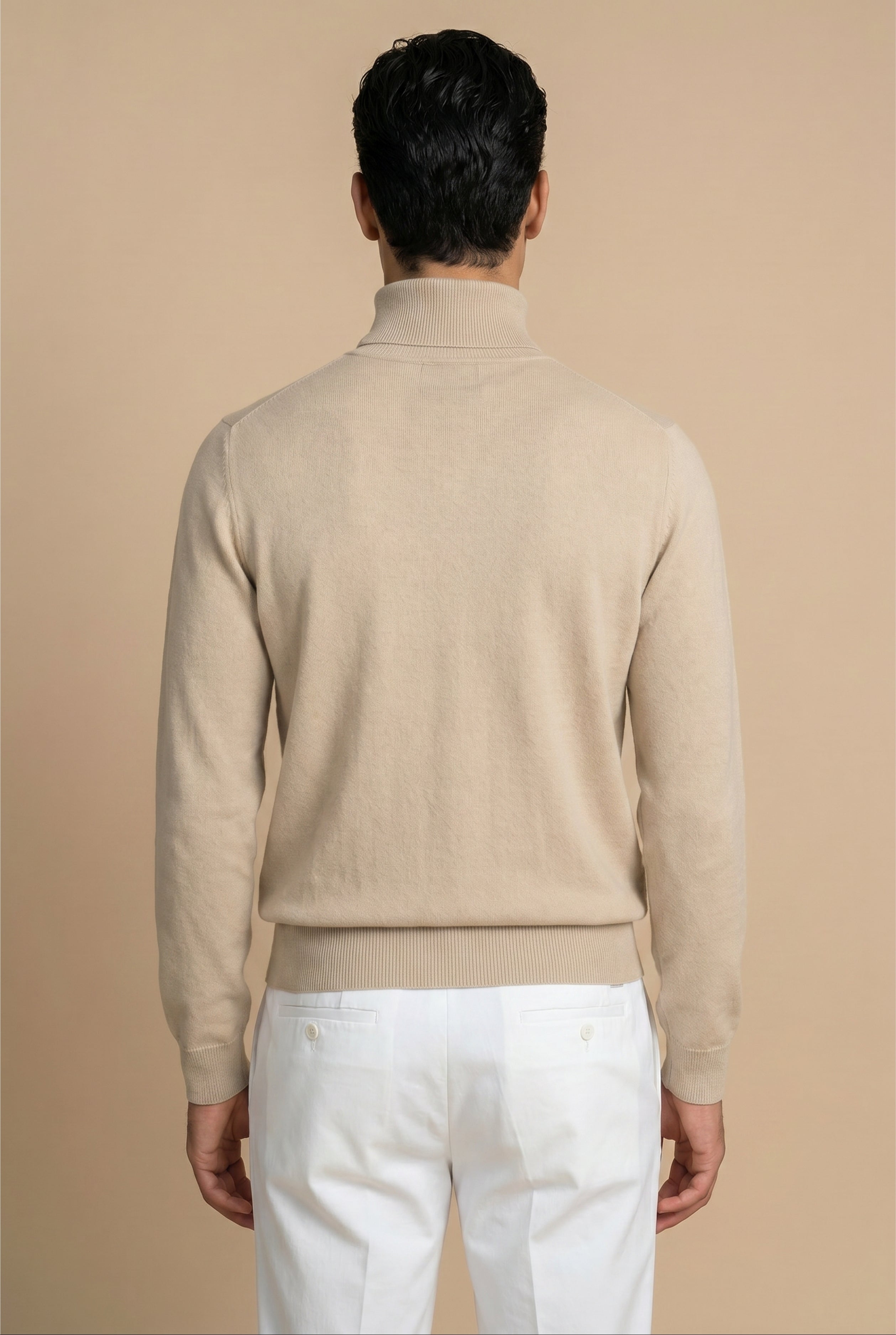 Cavalién Extrafine Rollneck Sand