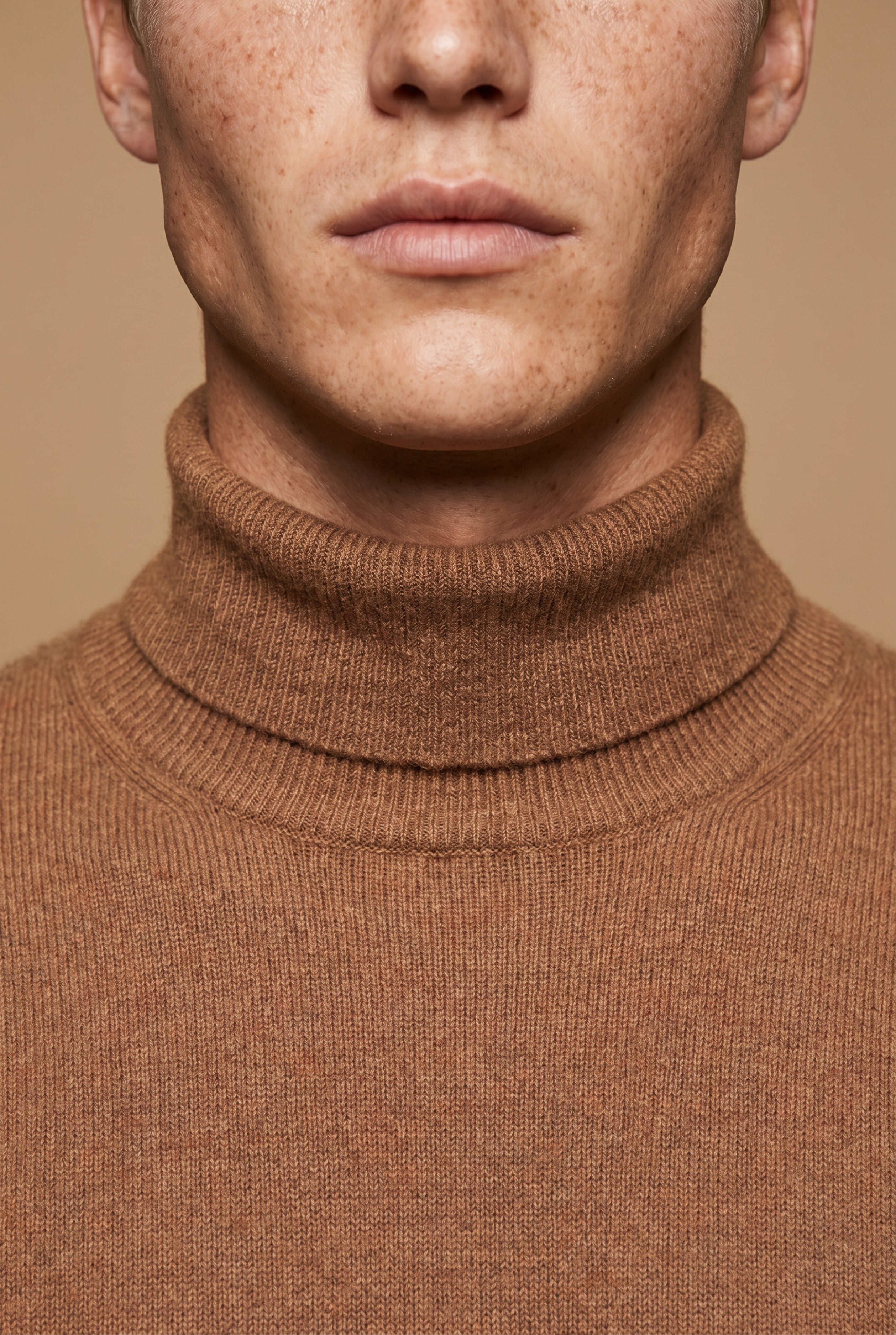 Cavalién Extrafine Rollneck Brown