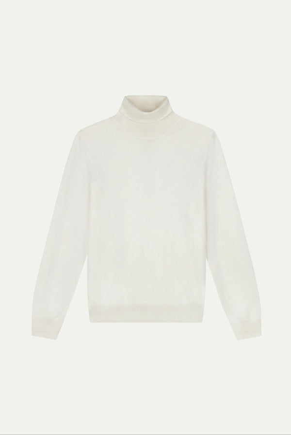 Cavalién Extrafine Rollneck White