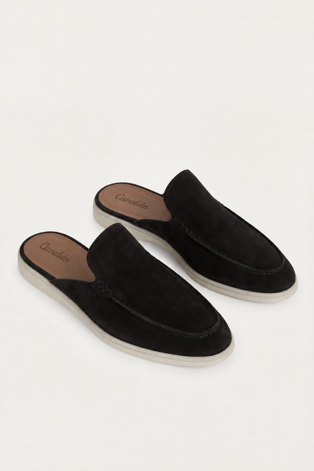 Yacht Suede Mule Black