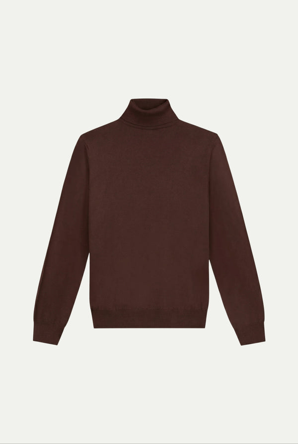 Cavalién Extrafine Rollneck Dark Brown