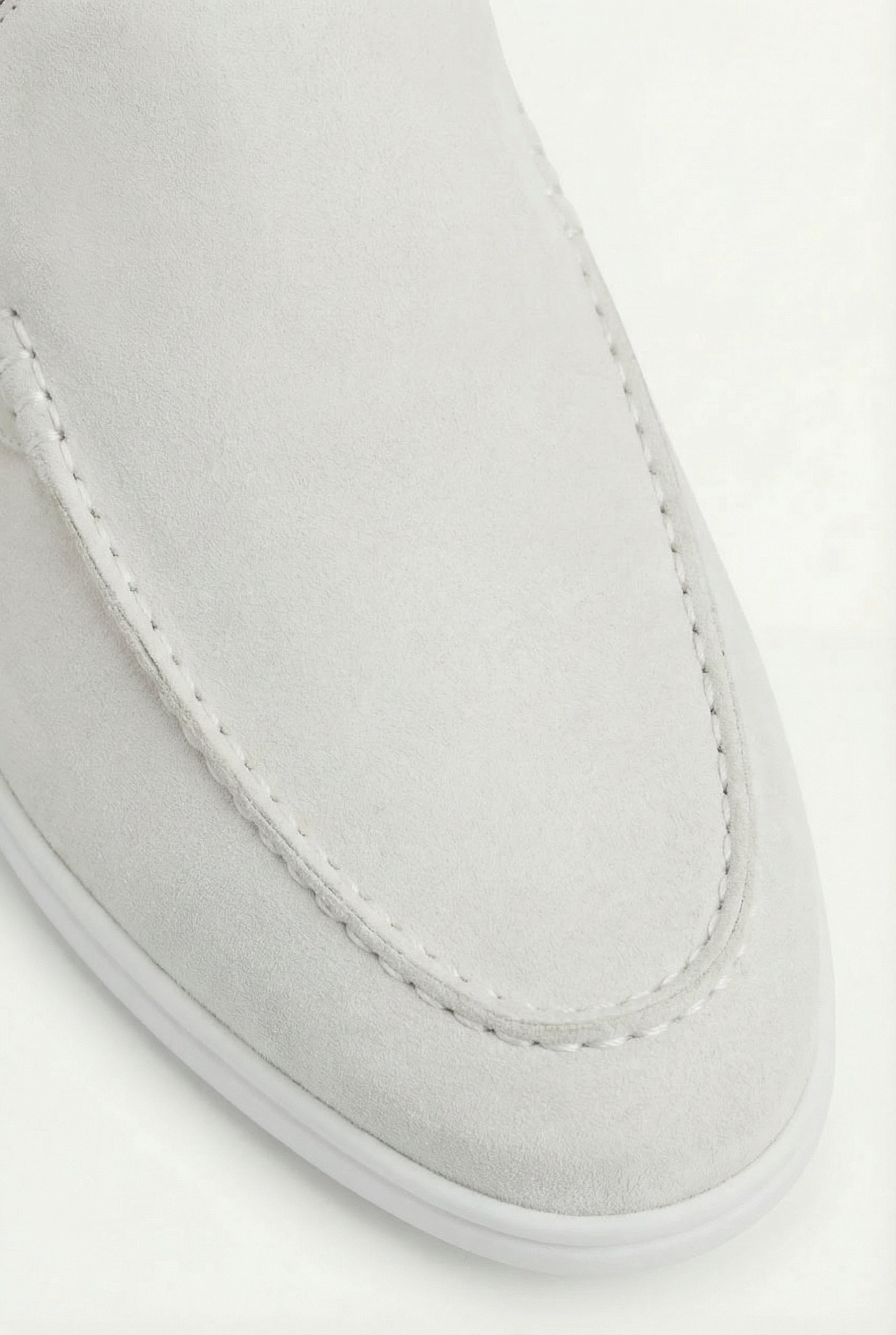 Yacht Suède Mule White