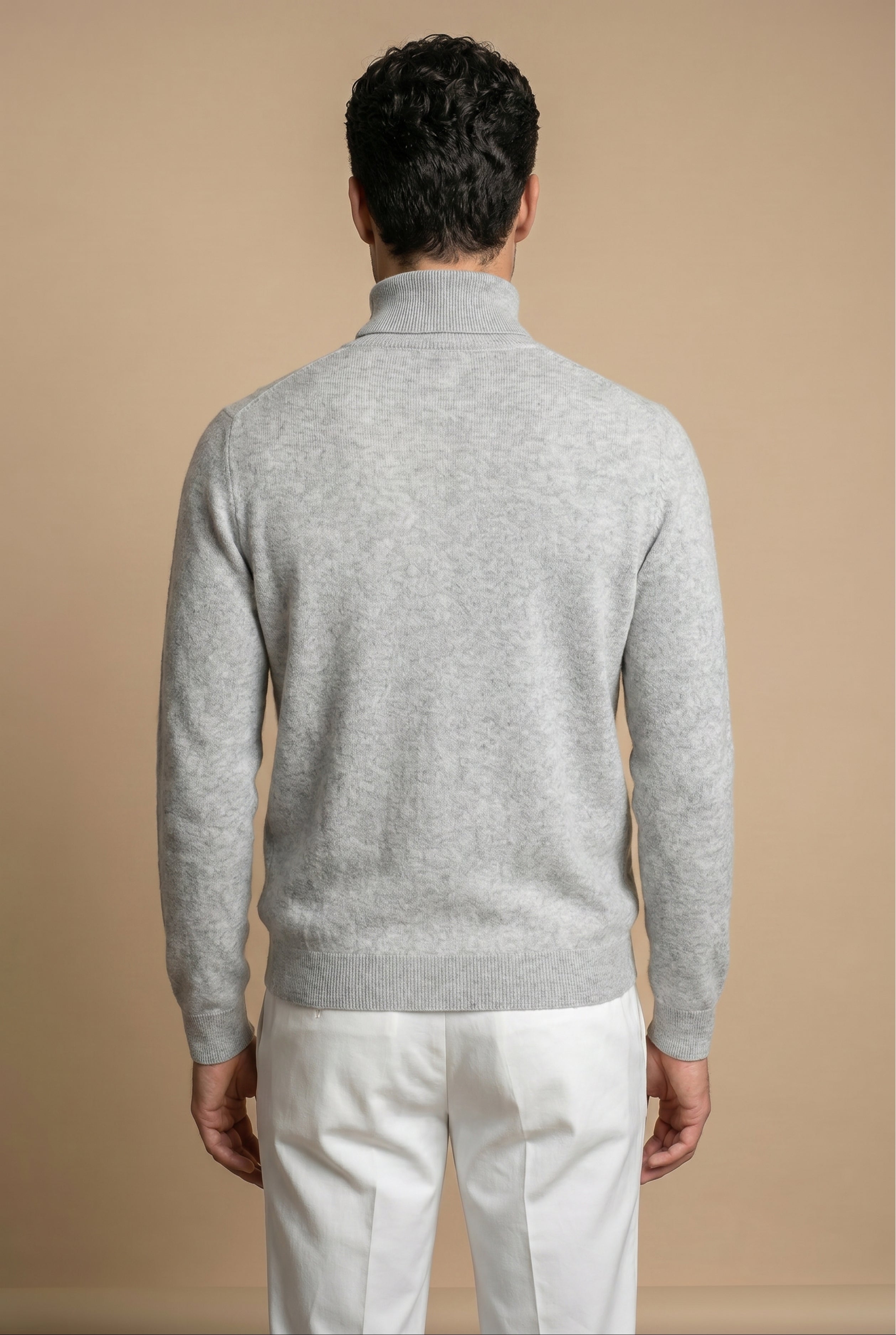 Cavalién Extrafine Rollneck Grey Marl