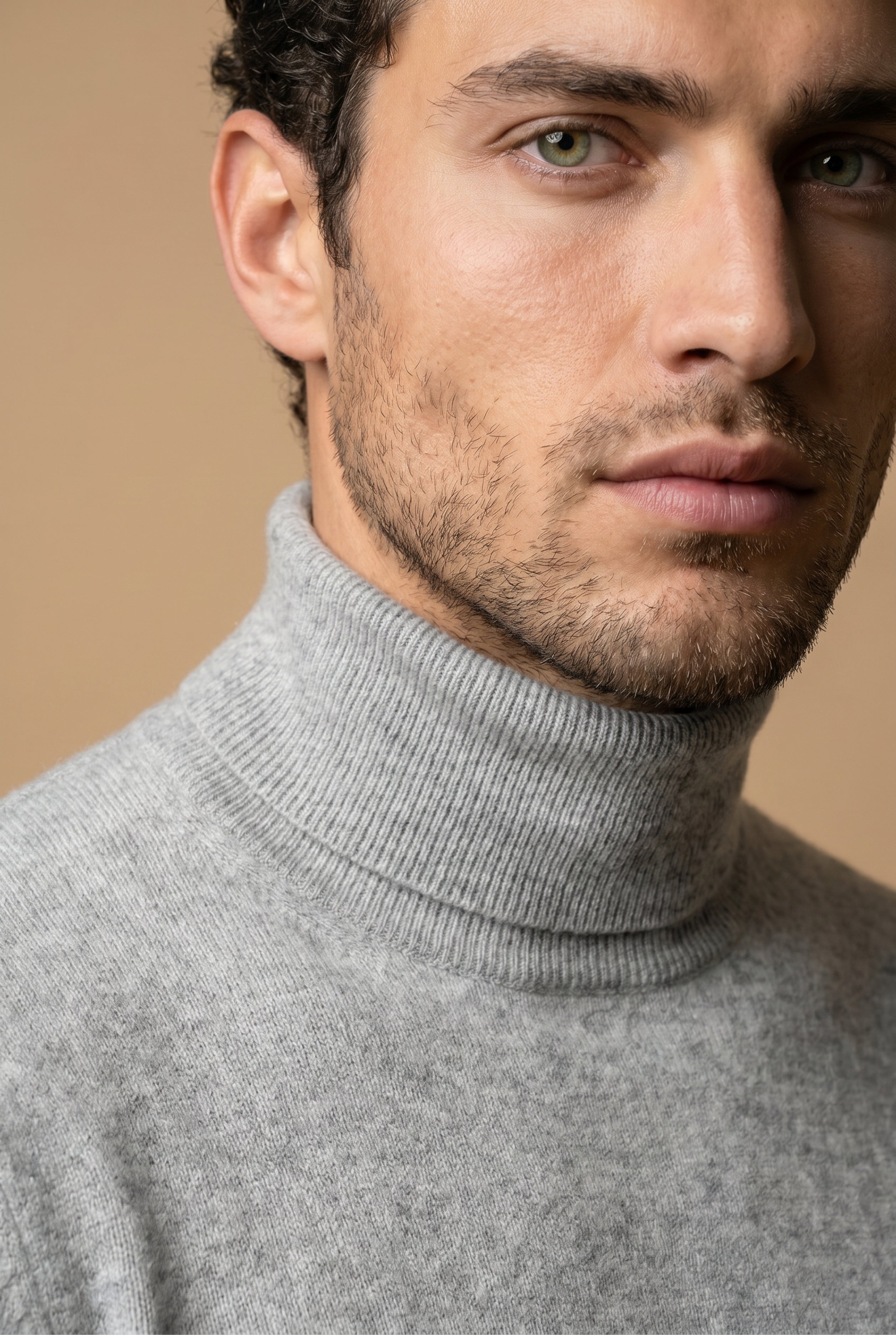 Cavalién Extrafine Rollneck Grey Marl
