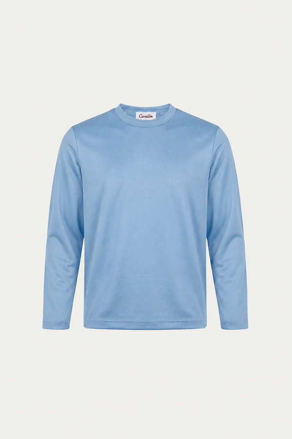 Cavalién Long Sleeve Tee Baby Blue