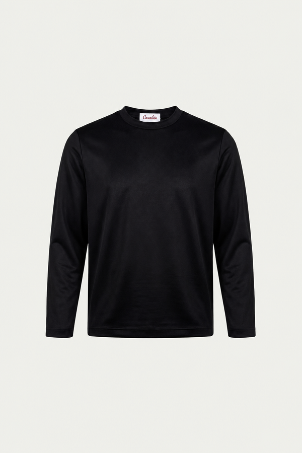 Cavalién Long Sleeve Tee Black