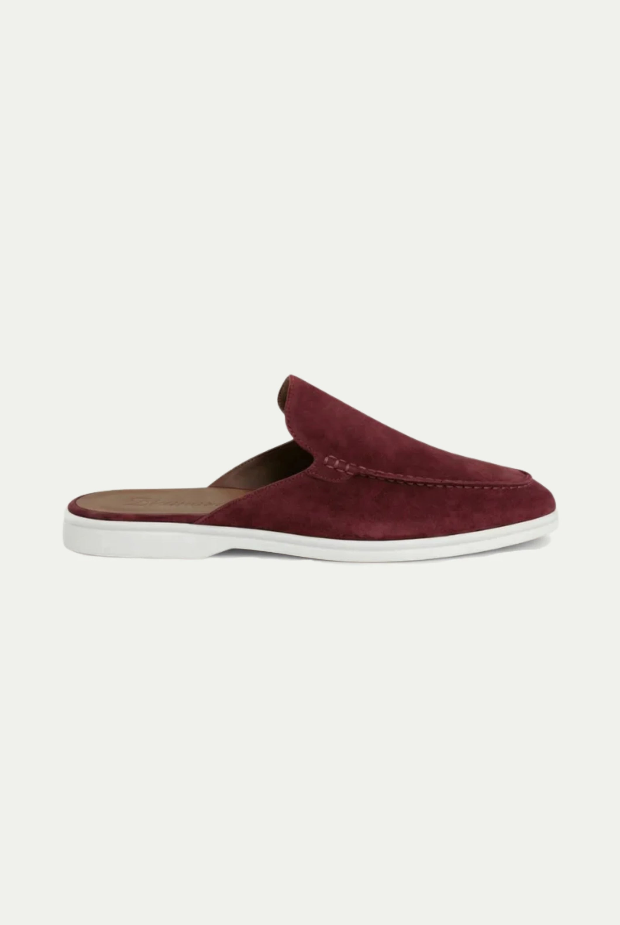 Lady Burgundy Yacht Slipper