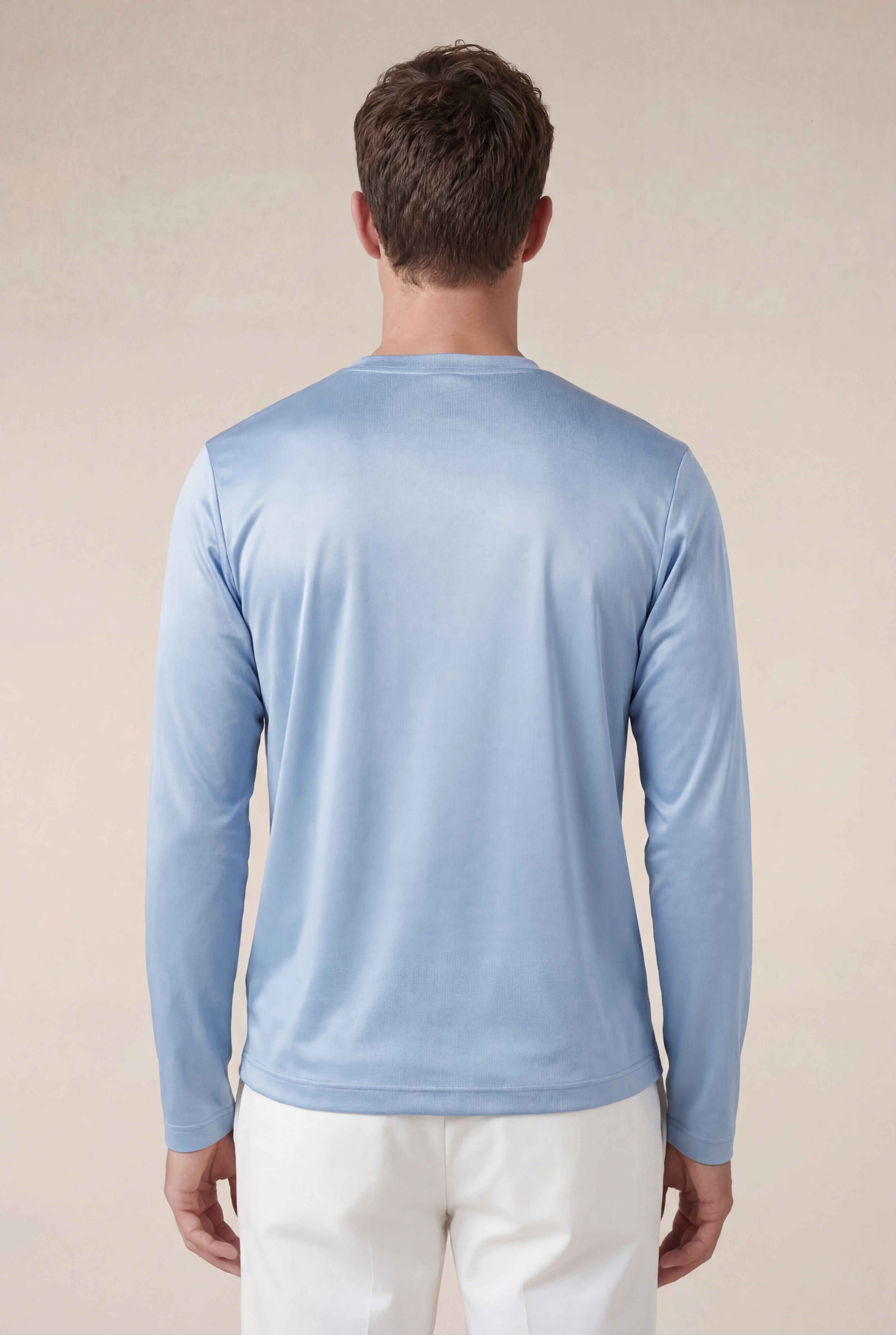 Cavalién Long Sleeve Tee Baby Blue