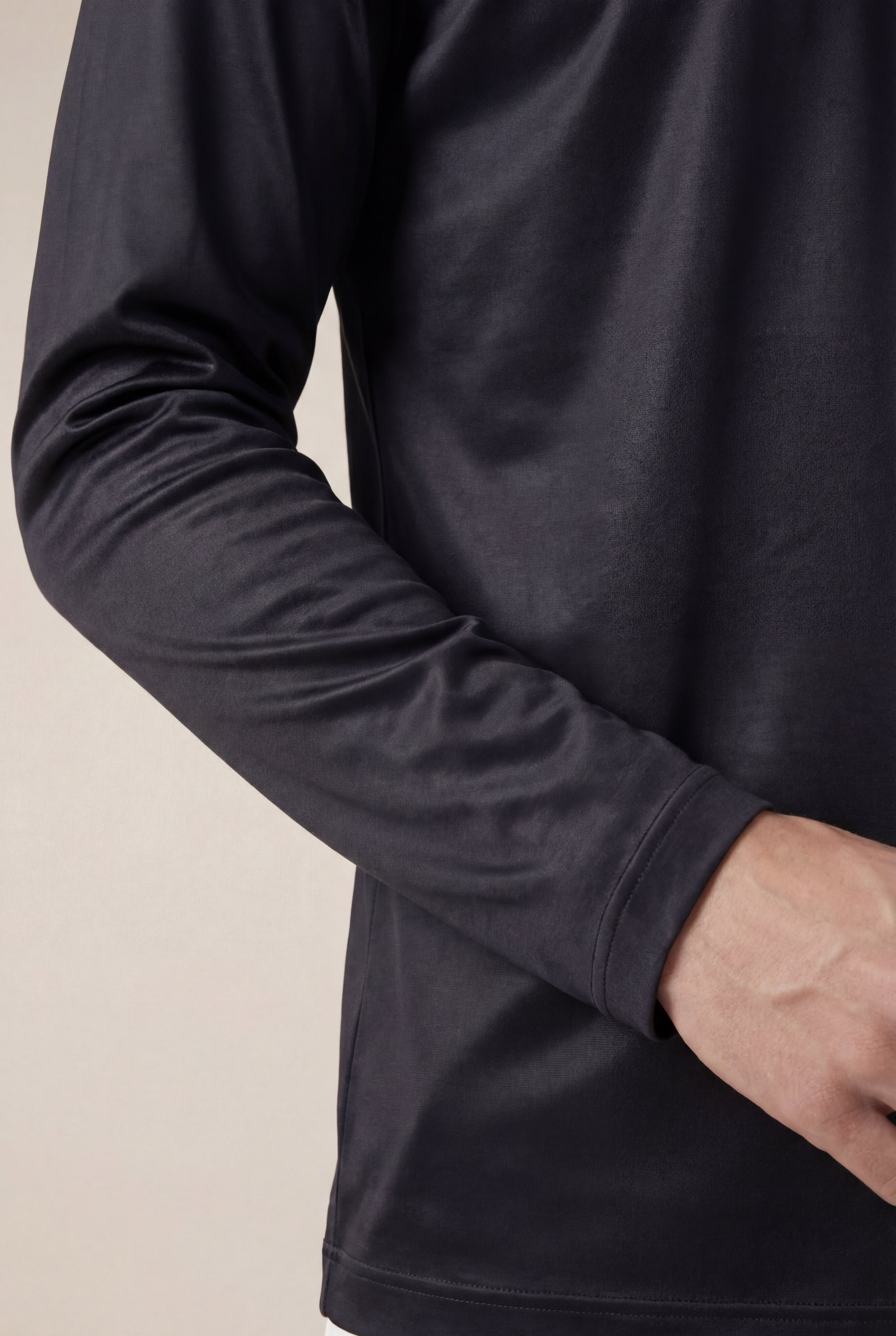 Cavalién Long Sleeve Tee Black