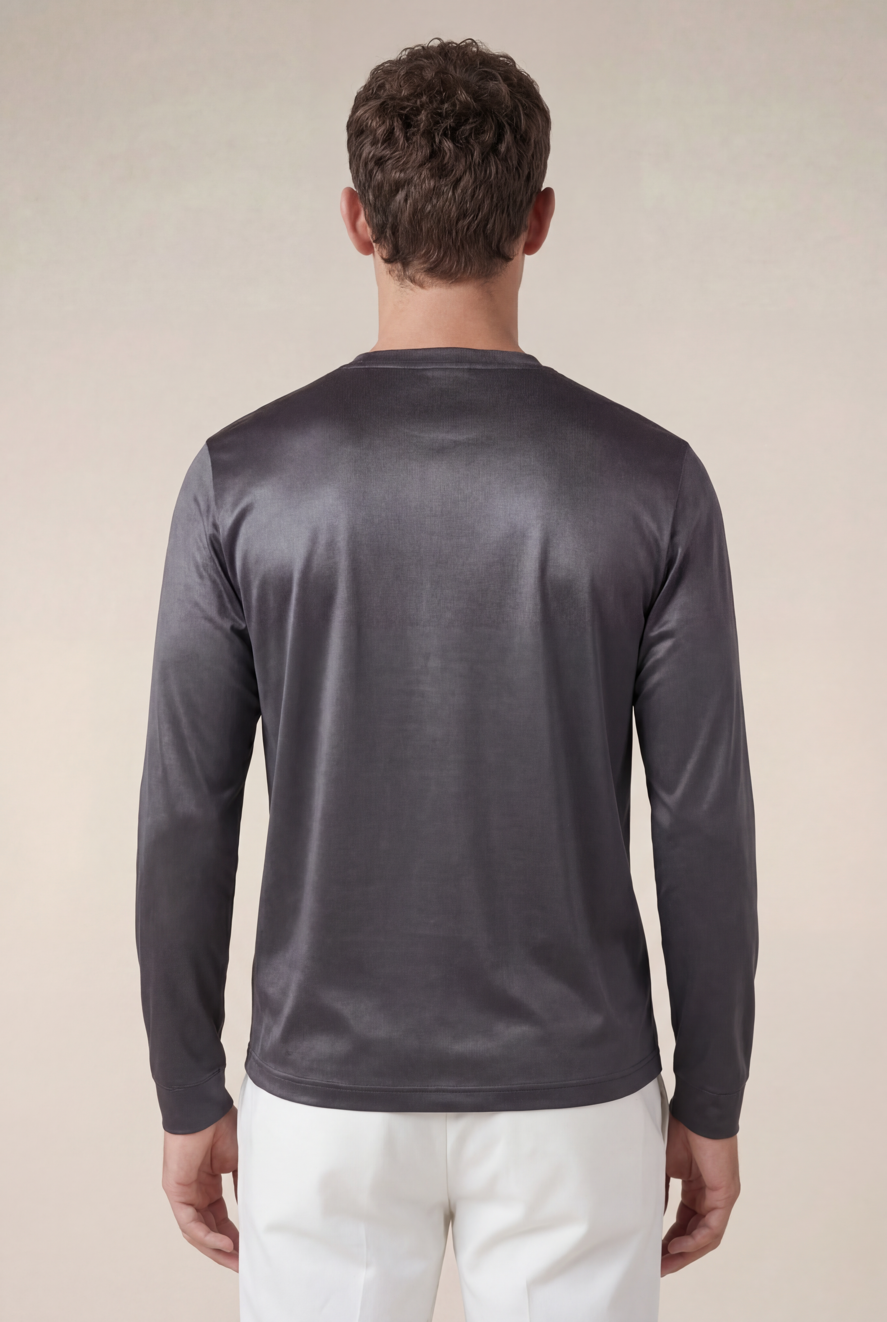 Cavalién Long Sleeve Tee Grey