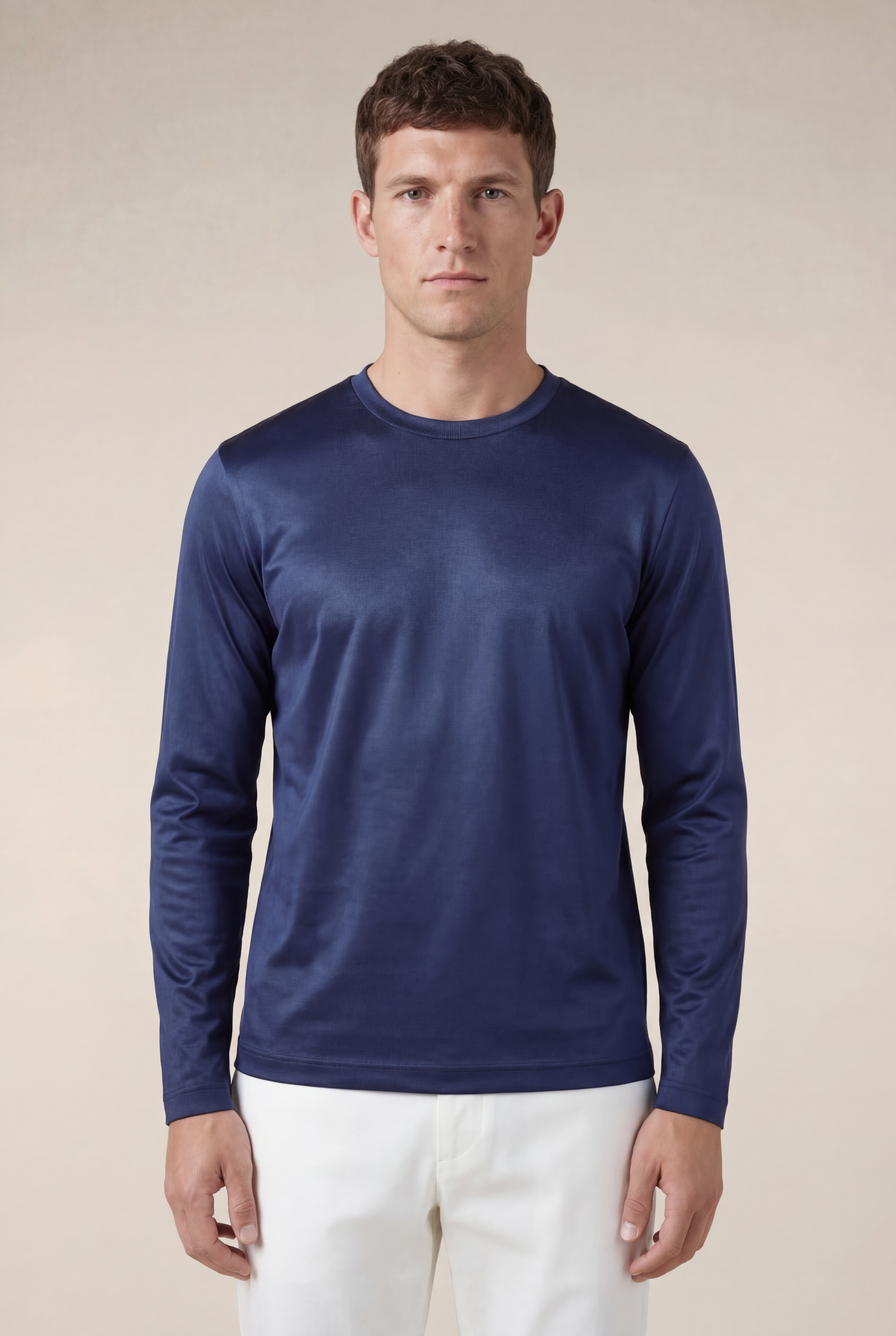 Cavalién  Long Sleeve Tee Navy