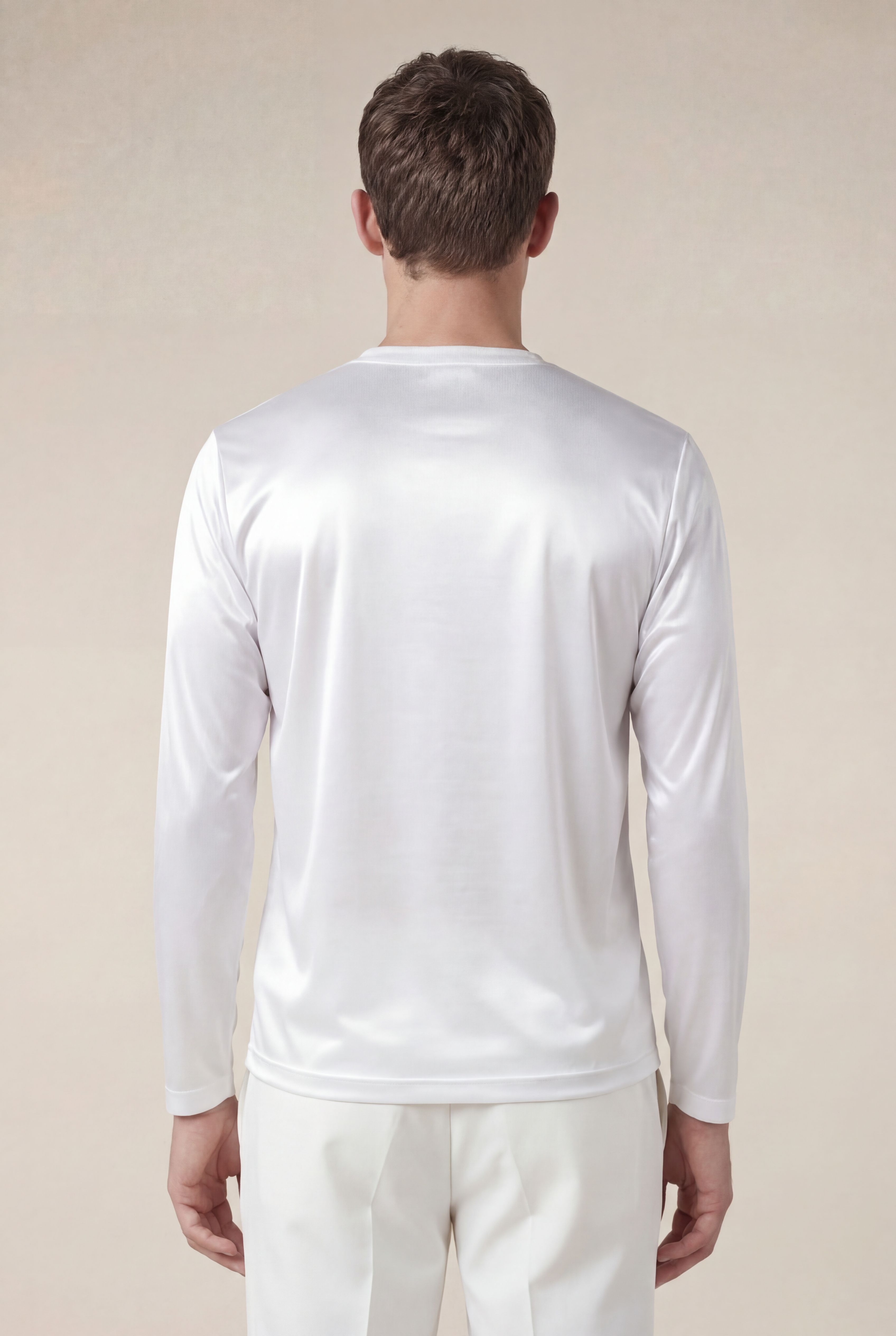 Cavalién Long Sleeve Tee White