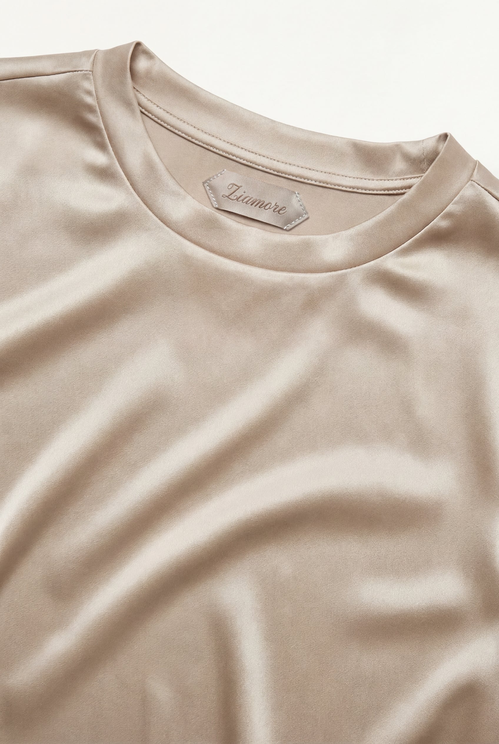 Cavalién Long Sleeve Tee Beige