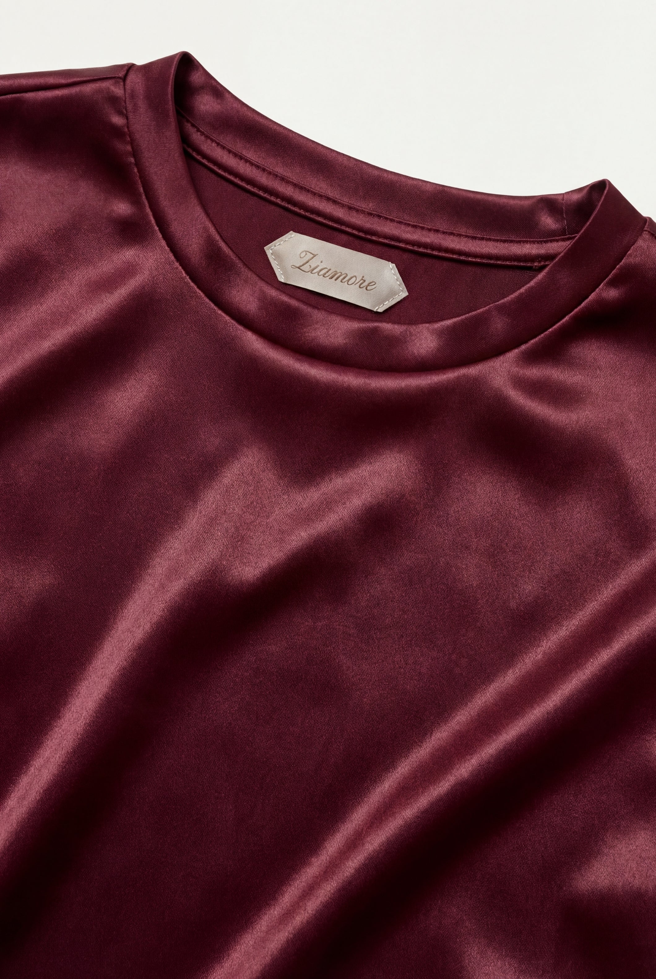 Cavalién Long Sleeve Tee Burgundy