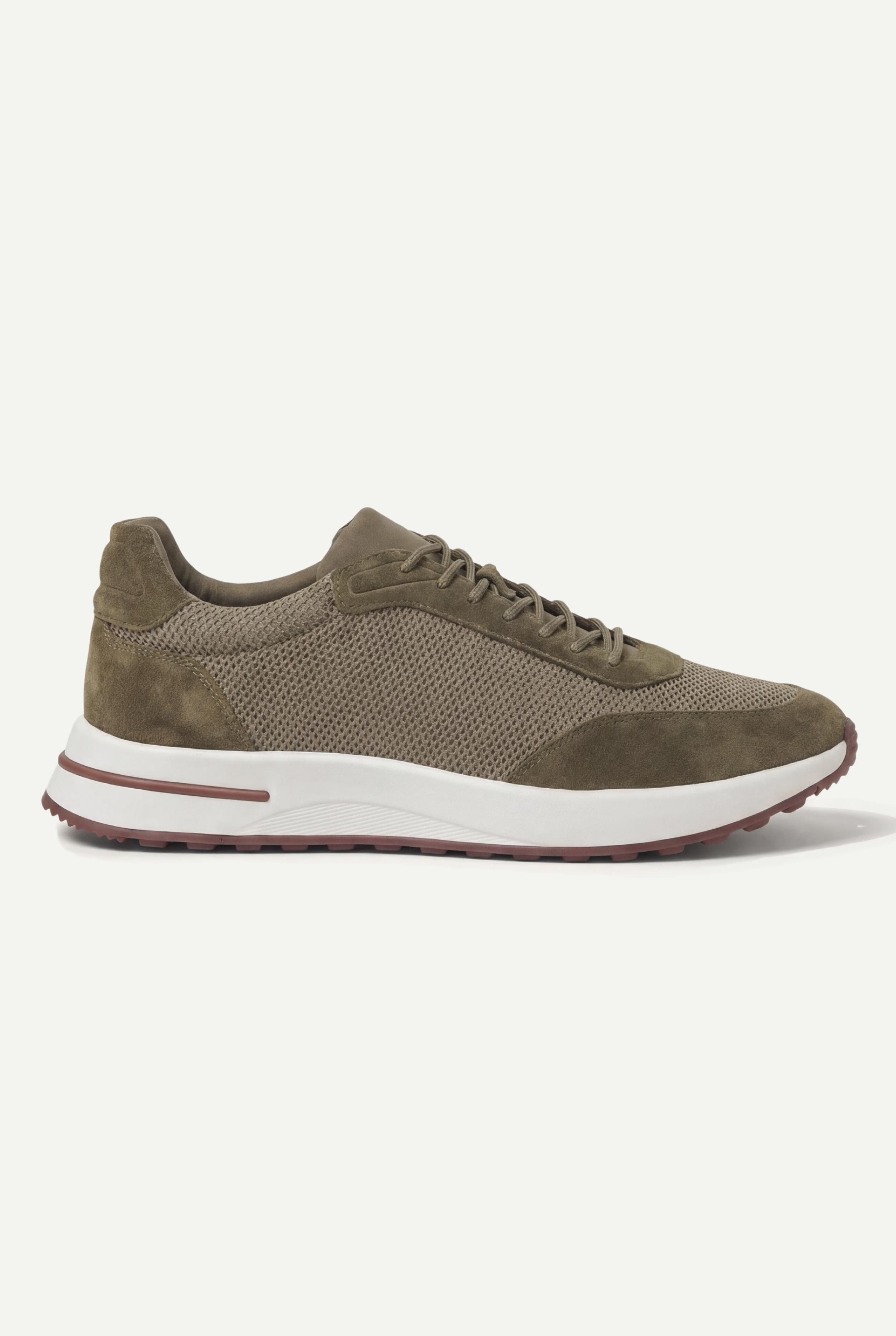Cavalién Trainer Suede Olive Green