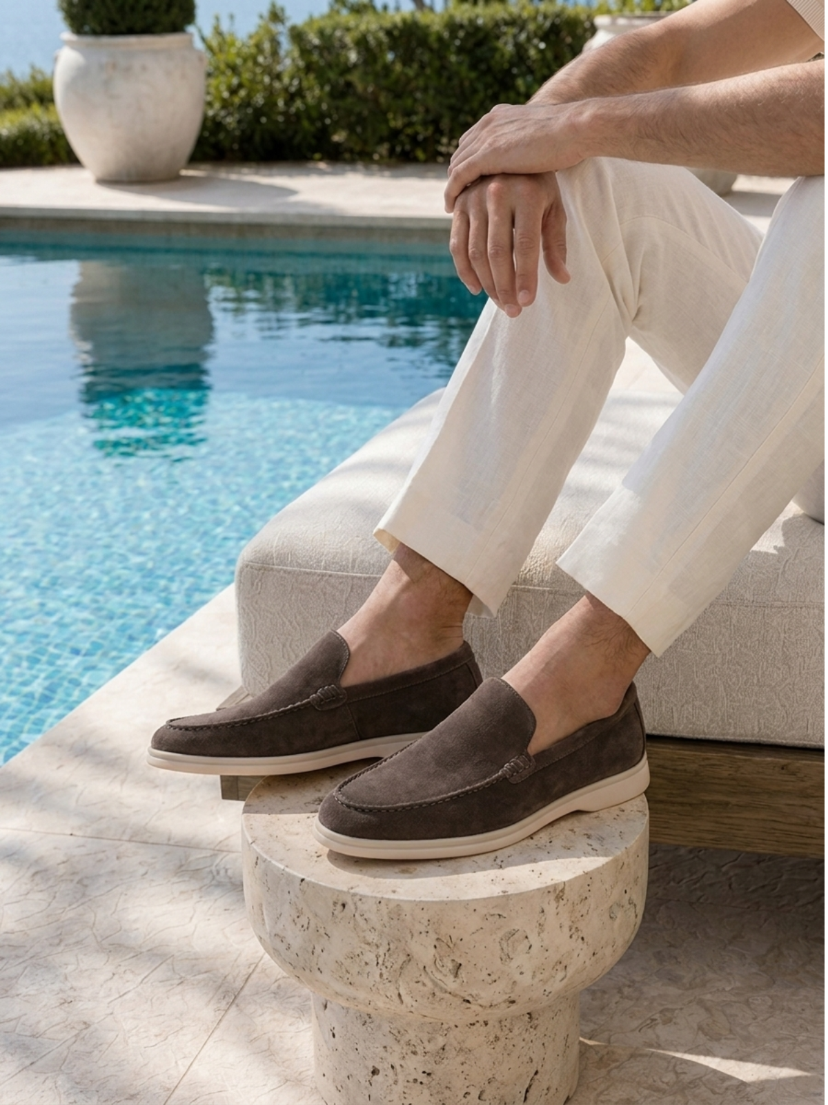 CLASSIC LOAFERS CHOCOLATE BROWN
