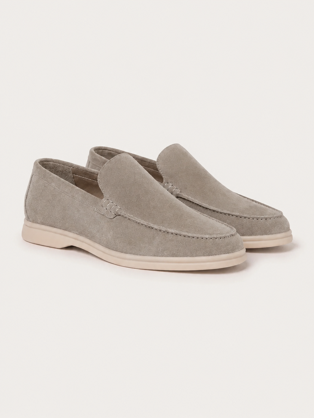 CLASSIC LOAFERS LIGHT GRAY