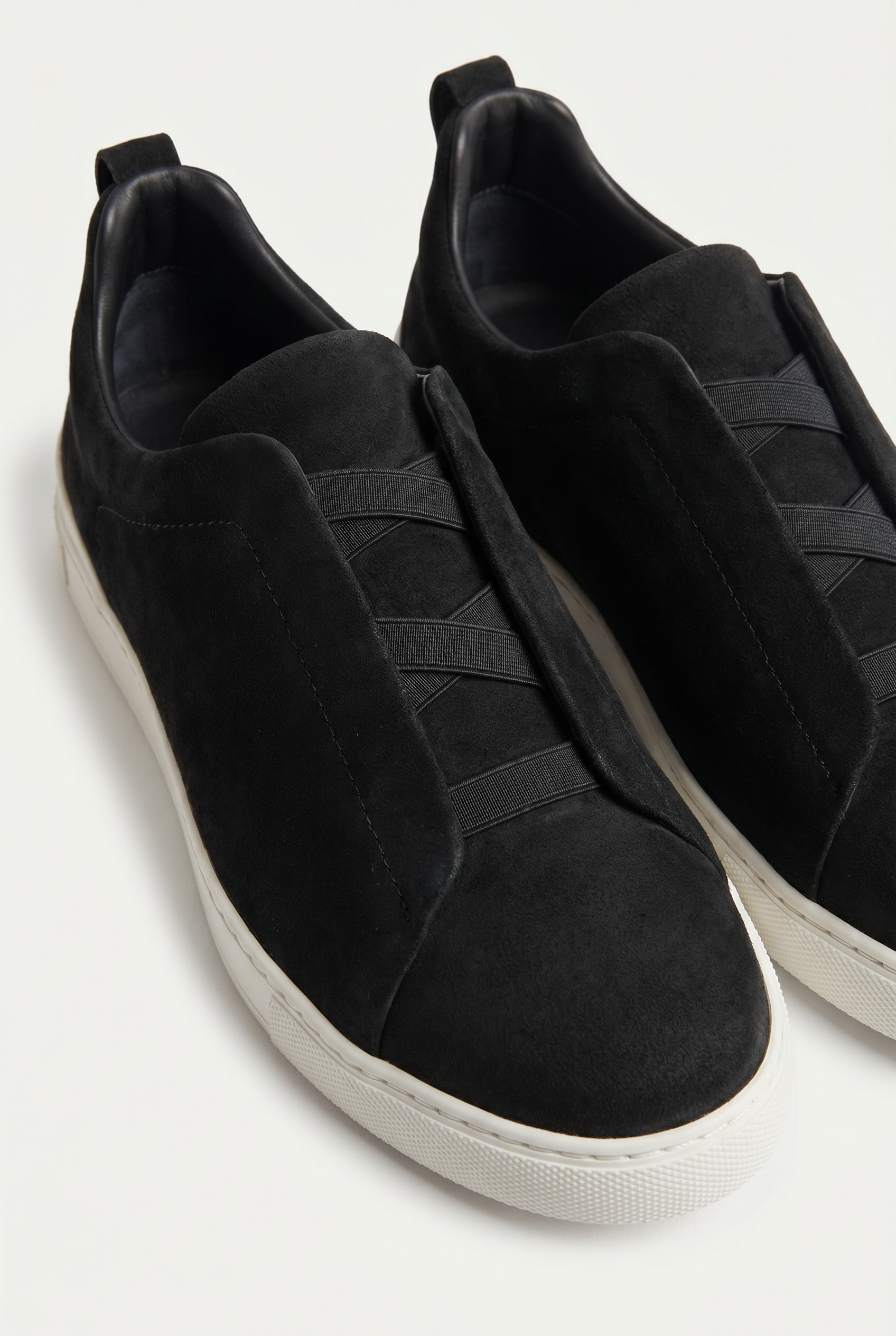 Monaco Suede Sneaker Black
